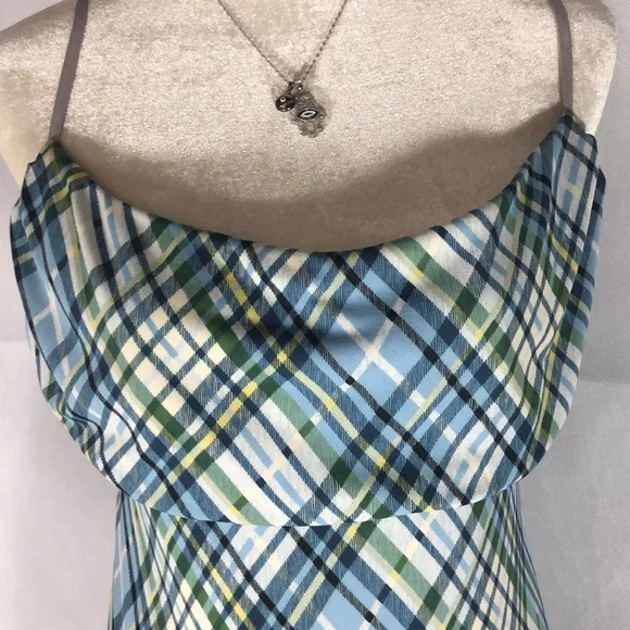 - SOLD💜💜💜💜BCBG MAXAZRIA, Size L , Midi dress, Blue color. - Picture 6 of 8